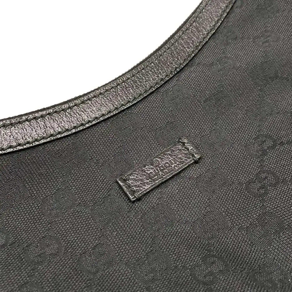Gucci GG Pattern, Shelly (Web) Shoulder Bag 181092 Black Green Red Jacquard